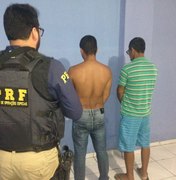 Pai e filho são presos por praticar assaltos de carga em BRs de Alagoas
