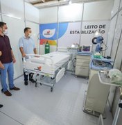 Hospital de Campanha para a Covid-19 atende 40 pacientes em 10 dias de funcionamento