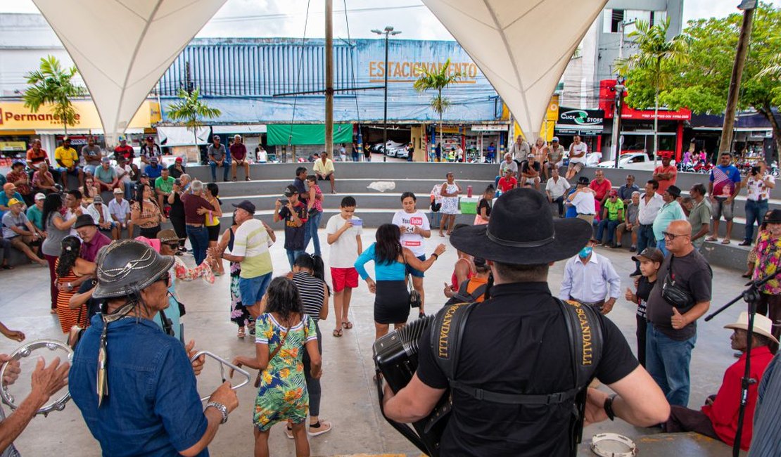Cultura na Praça retorna com arrasta-pé e serviços na próxima segunda-feira (5)