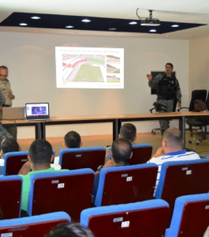 CSA e Fortaleza: 350 policiais farão a segurança da partida no estádio Rei Pelé