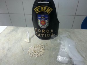 Ex-reeducando é preso com 80 pedras de crack em Maceió