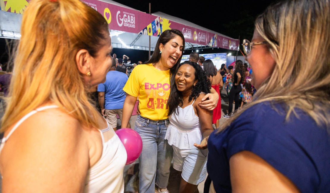 Gabi Gonçalves promove Expo: Vida e Arte com foco no empreendedorismo feminino