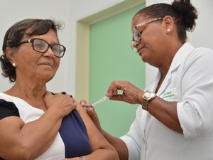 Alagoas consegue atingir a meta de vacinação da campanha contra a gripe