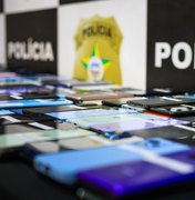 SSP convoca 961 vítimas de roubo ou furto de celulares para restituição de aparelhos