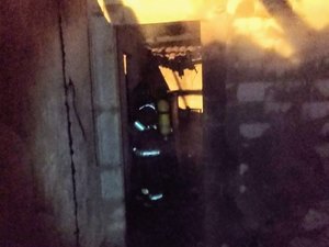 Incêndio destrói residência em Girau do Ponciano