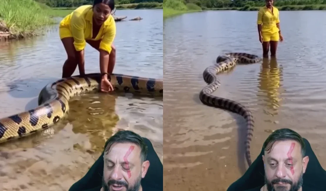 Cobra gigante? Biólogo Henrique revela verdade sobre vídeo viral
