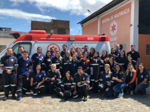 Médicos e enfermeiros do Samu Arapiraca são capacitados 