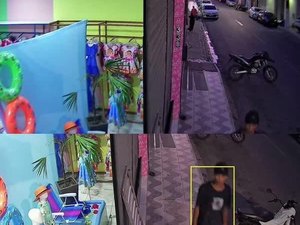 Jovem furta roupa de banho infantil de loja no Centro de Arapiraca