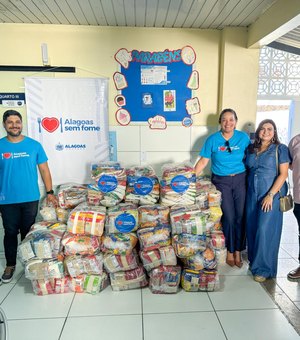 Lar de Idosos recebe uma tonelada de alimentos do programa Alagoas Sem Fome