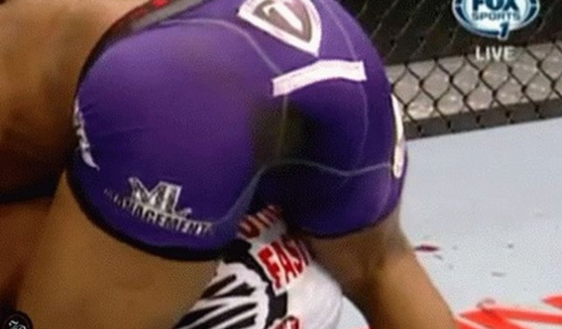 Lutador cubano 'suja' short durante luta no UFC e levanta suspeita