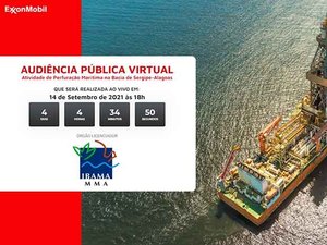 Audiência virtual discute exploração de petróleo por multinacional na região da Foz do Rio São Francisco