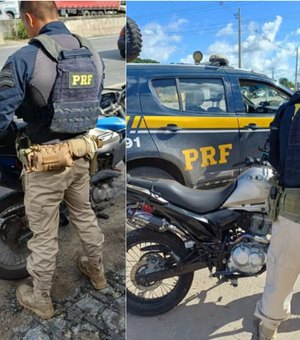 PRF recupera três veículos roubados e prende suspeitos de receptação em Alagoas