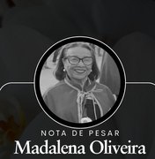 Madalena Oliveira, ícone da cultura de Porto Calvo, morre em Maceió