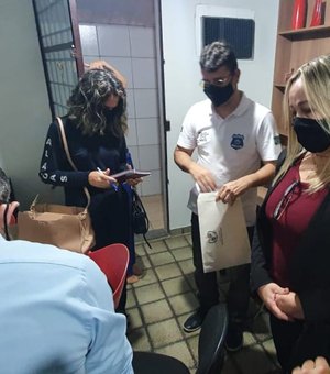 Segunda fase da operação do Gaesf recolhe documentos em cartório de Maceió