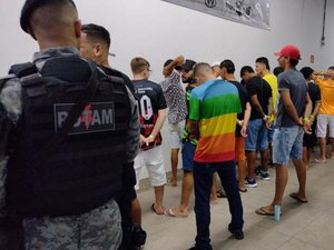 Operação polícial encerra eventos com consumo álcool por menores de idade em Maceió