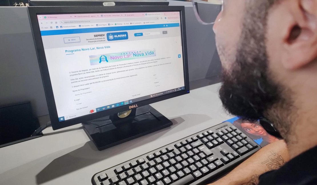 Proprietários de imóveis podem fazer cadastro online para aluguel social do Governo de Alagoas