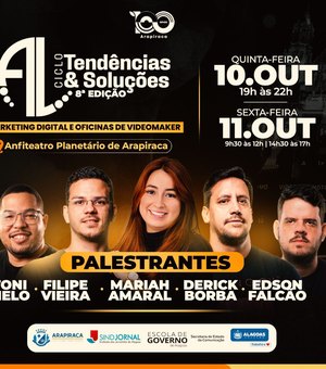 Arapiraca sedia 8ª edição do AL Ciclo Tendências e Soluções nesta sexta (11)