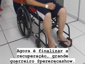 'Perereca' vence Covid-19 e recebe alta do Hospital da Mulher