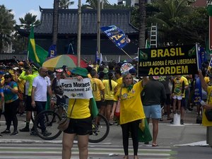 'Fora Moraes:' manifestantes vão às ruas no 7 de Setembro em Maceió
