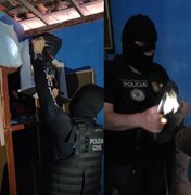 Operação Ruptura prende três suspeitos e apreende armas em Coruripe