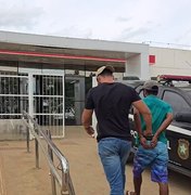 Homem é preso suspeito de fraudar cartão da mãe e incendiar a casa dela em Coité do Nóia