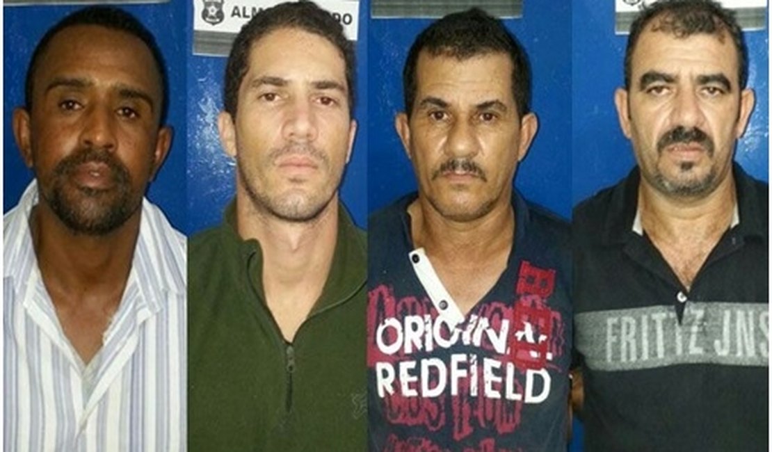 Polícia Civil prende quatro homens após roubo a fazenda em Capela