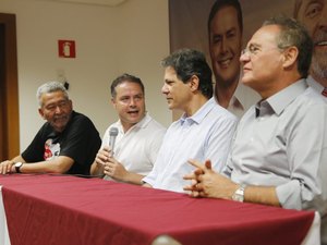 Apoio de Renan Filho foi fundamental para vitória de Haddad em Alagoas