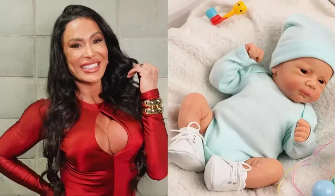 Gracyanne Barbosa diz que virou mãe de bebê reborn