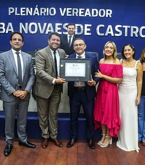 Câmara concede Título de Cidadão Honorário ao vereador Luciano Marinho