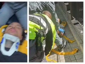 MC Livinho sofre acidente de moto na cidade de SP e é internado em UTI; quadro é estável