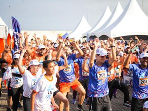 Mais de 1000 participantes vão a Corrida e Caminhada no Lago da Perucaba em Arapiraca