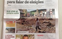Jornal confunde imagem de tragédias em AL e ES