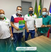 Prefeito de Japaratinga firma acordo com Emater/AL