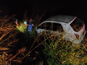 Motorista inabilitado perde o controle e provoca acidente, em Limoeiro de Anadia