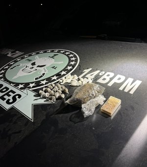 Polícia flagra bando com drogas no município de Colônia Leopoldina