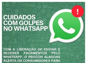 Com a opção de enviar e receber pagamentos, Procon alerta consumidores para que não caiam em golpes