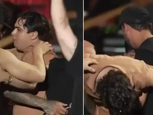 Cantor Nattanzinho Lima é retirado de palco por seguranças e viraliza