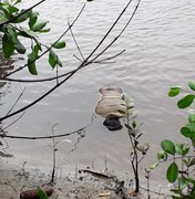 Corpo é encontrado boiando no Rio Perssinunga, em Maragogi