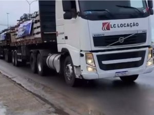 [Vídeo] Chegada de materiais do VLT de Arapiraca reforça início imediato das obras