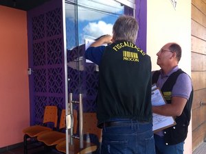 Quatro academias são interditadas em Arapiraca por ausência de educadores físicos