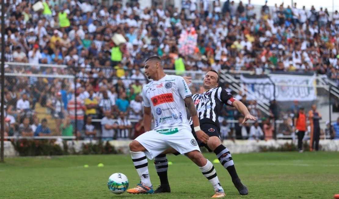 ASA empata com o Botafogo-PB volta ao G4 e decidirá vaga em Natal