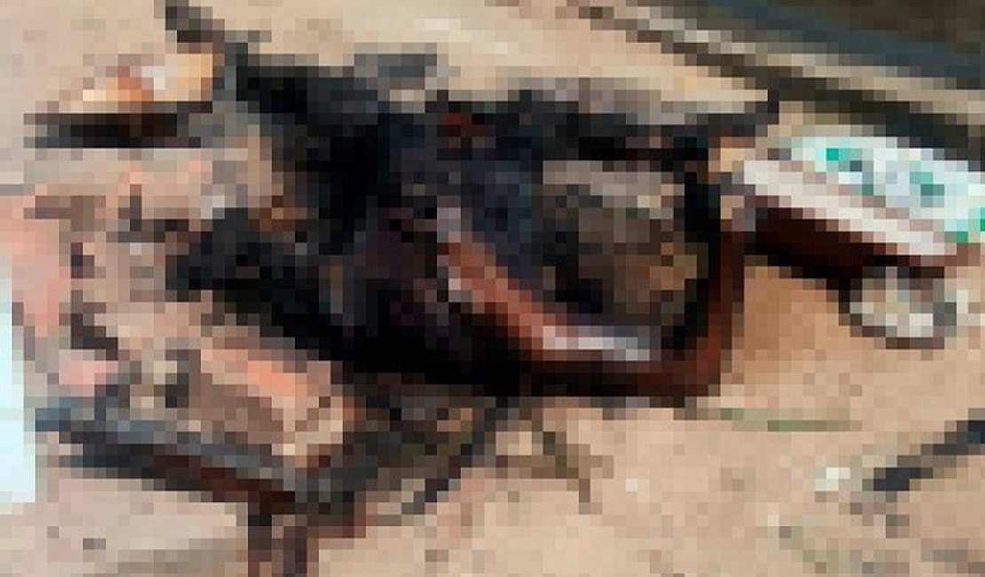 Corpo é retirado de sepultura e queimado no Litoral Norte