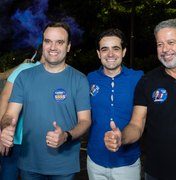 Arthur Lira cumpre agenda na Grande Maceió e recebe apoio de Lelo Maia