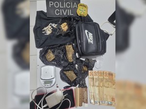 PCAL prende dois homens e apreende adolescentes por tráfico de drogas em Passo de Camaragibe