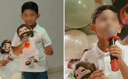 Menino pede aniversário com tema 'Jesus' e emociona pedindo para que convidados se convertam