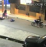 Polícia mapeia rota de fuga ﻿após assalto violento a motociclista por app no Poço