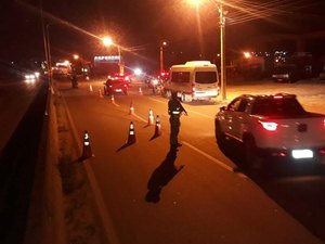 Ação do BPRv prende dois por embriaguez ao volante