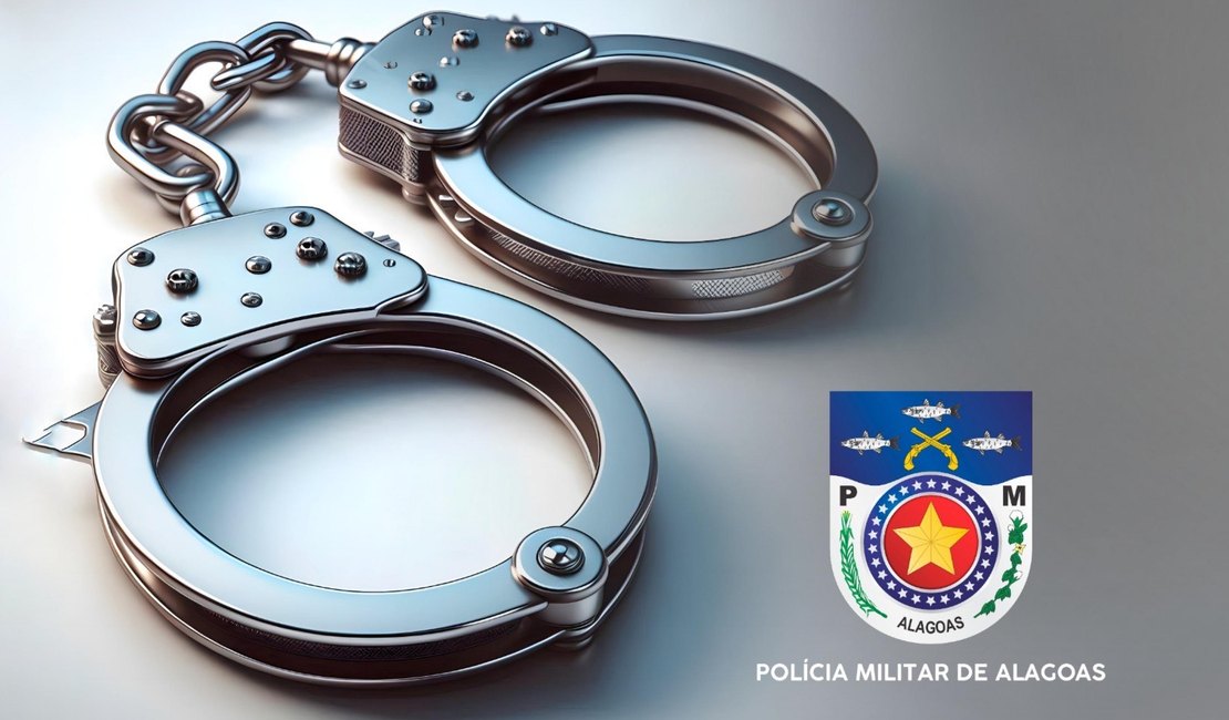 PM prende homem com histórico de violência doméstica em Olho d’Água das Flores