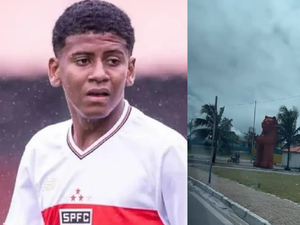Vídeo mostra fuga de suspeitos após ataque que matou jogador no Pontal