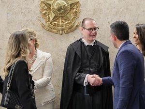 Paulo Dantas participa da posse de Zanin no STF